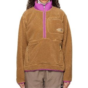 The North Face Extreme Pile pullover sweatshirt jacket sz XL